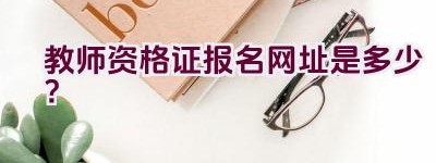 教师资格证报名网址是多少？